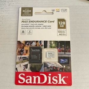 Sandisk Max Endurance Card, 128GB